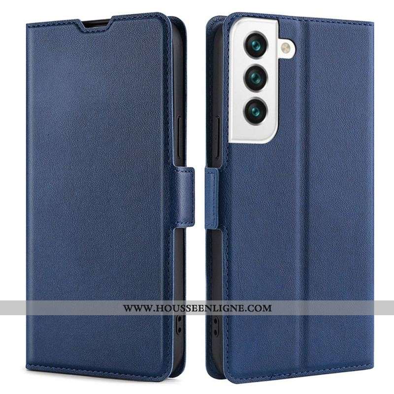 Housse Samsung Galaxy S22 Plus 5G Style Cuir Ultra Fine