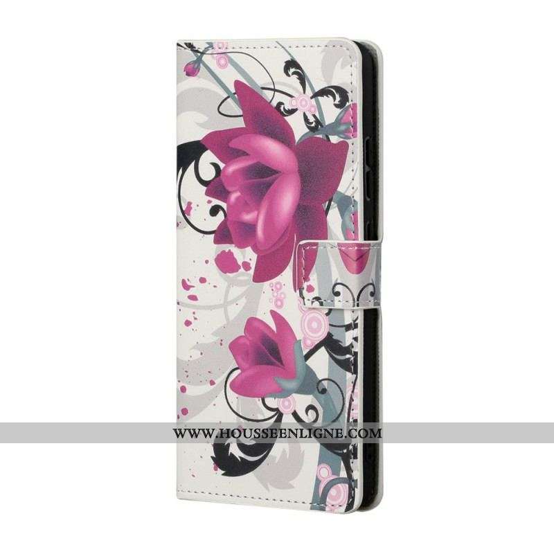 Housse Samsung Galaxy S22 Plus 5G Tropical Flowers