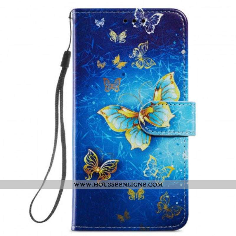 Housse Samsung Galaxy S22 Plus 5G Vol de Papillons