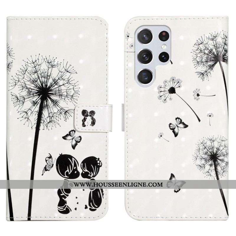 Housse Samsung Galaxy S22 Ultra 5G Baby Love Pissenlit