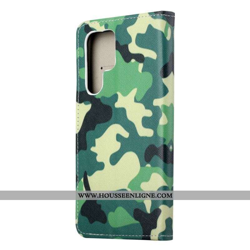Housse Samsung Galaxy S22 Ultra 5G Camouflage Militaire