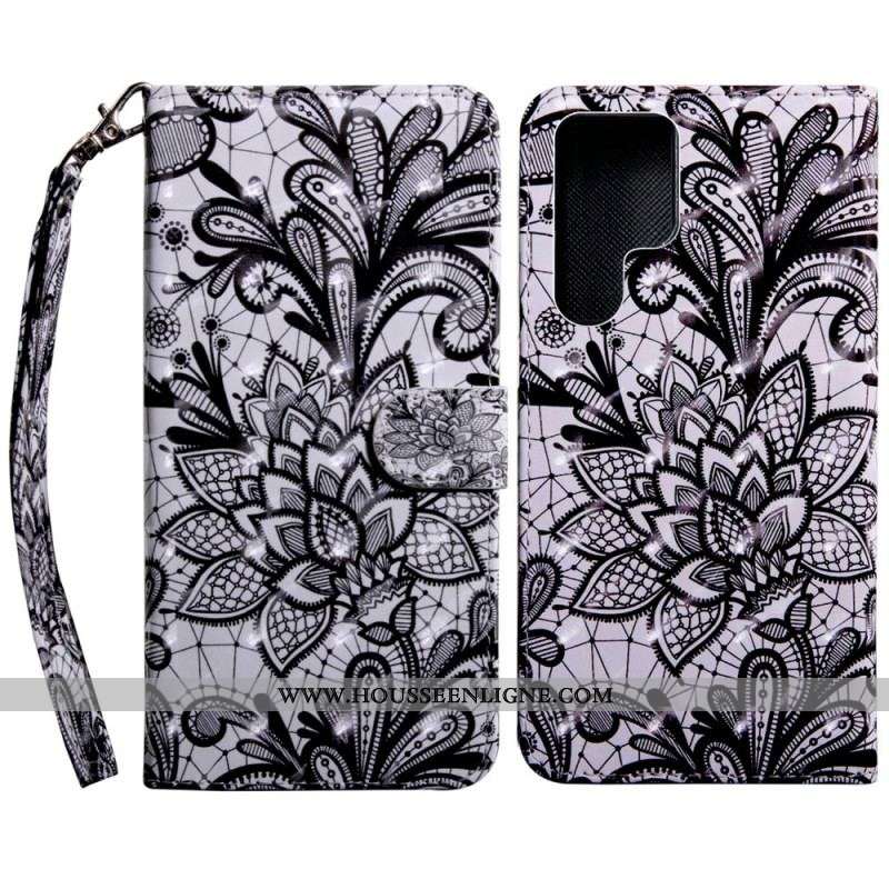 Housse Samsung Galaxy S22 Ultra 5G Chic Dentelle