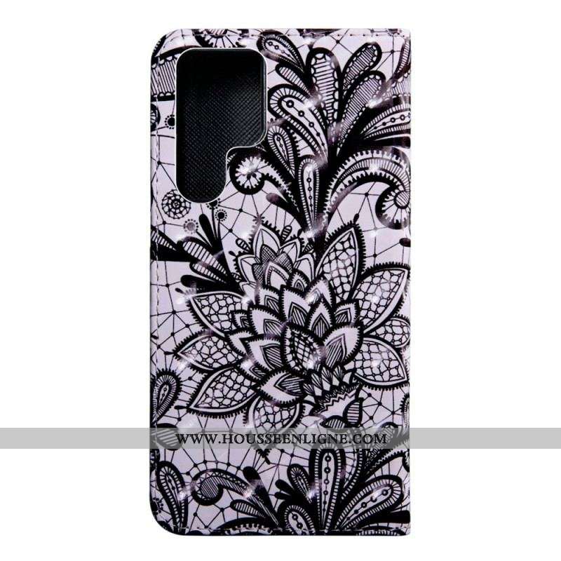 Housse Samsung Galaxy S22 Ultra 5G Chic Dentelle