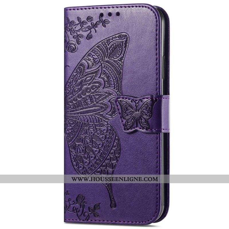 Housse Samsung Galaxy S22 Ultra 5G Demi Papillons