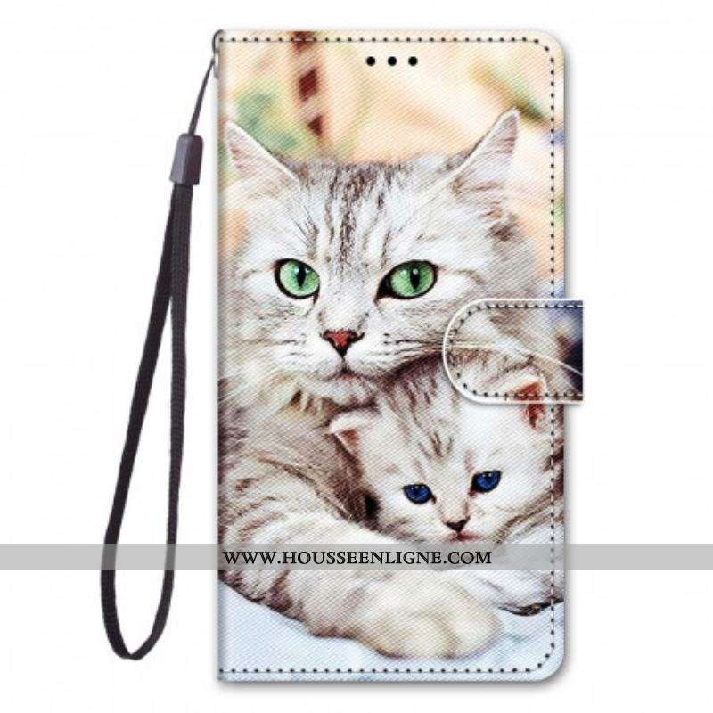 Housse Samsung Galaxy S22 Ultra 5G Famille de Chats