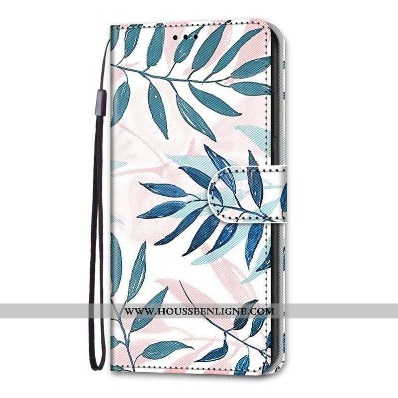 Housse Samsung Galaxy S22 Ultra 5G Feuillage en Couleur