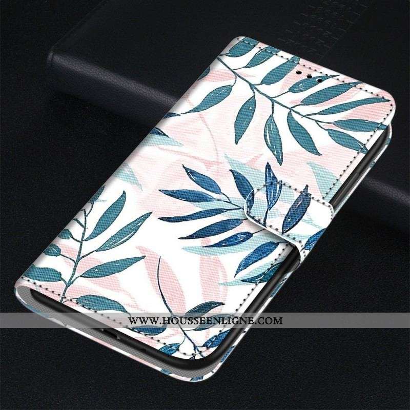 Housse Samsung Galaxy S22 Ultra 5G Feuillage en Couleur
