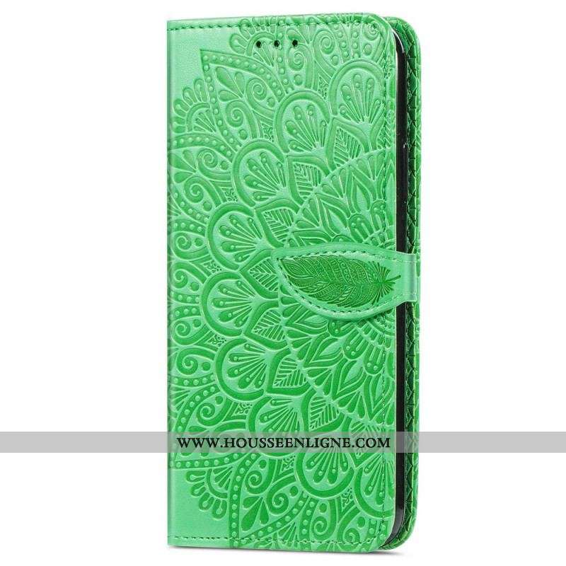Housse Samsung Galaxy S22 Ultra 5G Feuilles Tribales