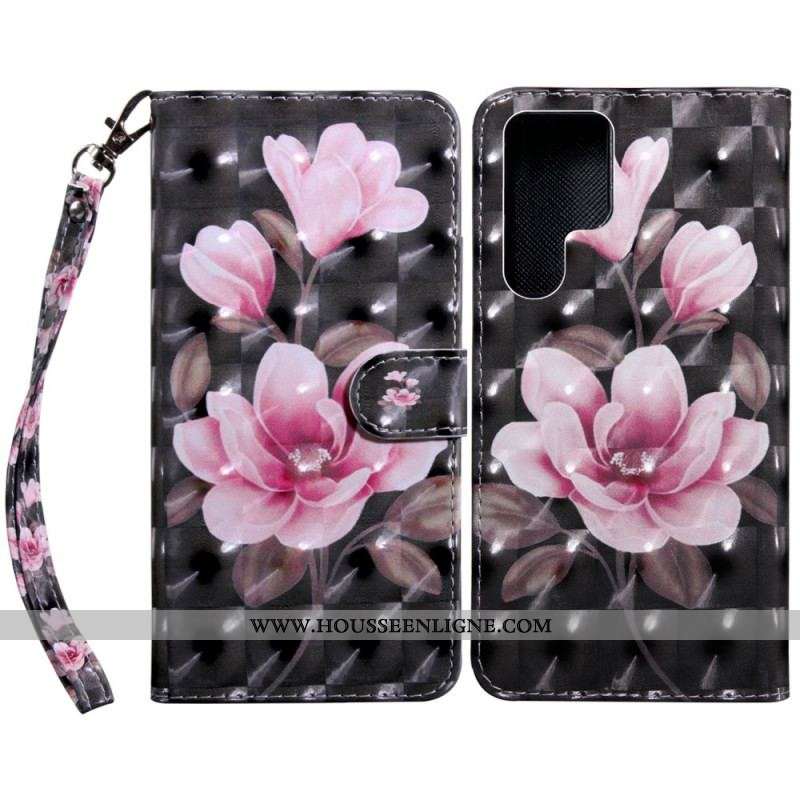 Housse Samsung Galaxy S22 Ultra 5G Fleurs Blossom