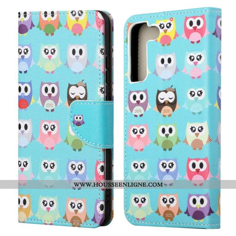 Housse Samsung Galaxy S22 Ultra 5G Hiboux