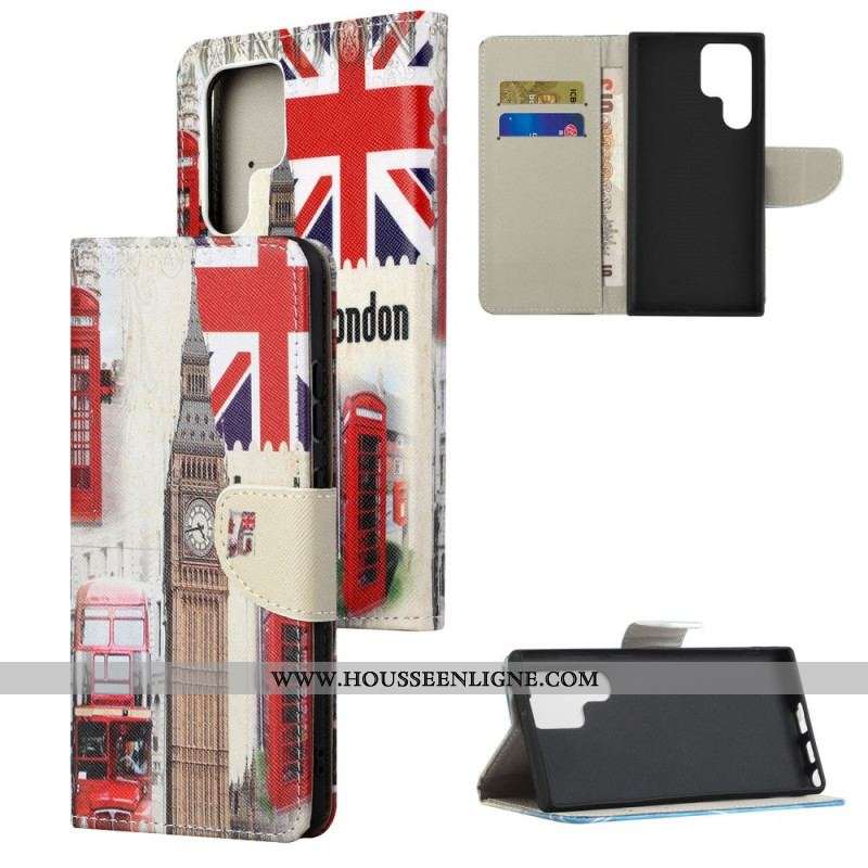 Housse Samsung Galaxy S22 Ultra 5G London Life
