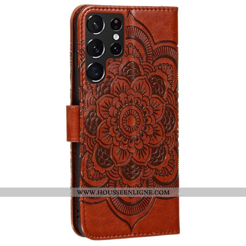 Housse Samsung Galaxy S22 Ultra 5G Mandala Entier