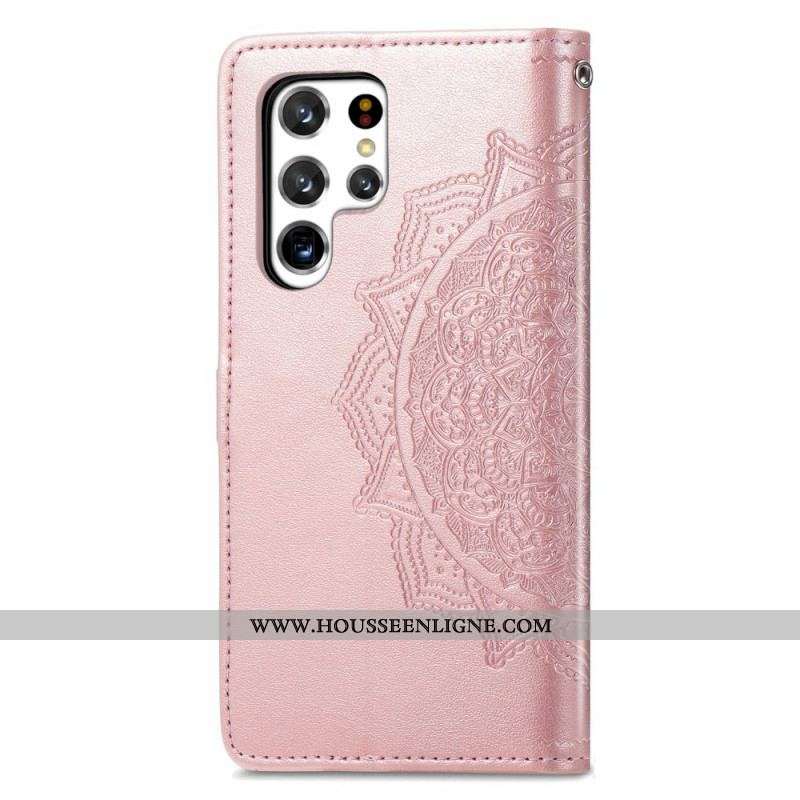 Housse Samsung Galaxy S22 Ultra 5G Mandala Moyen Age