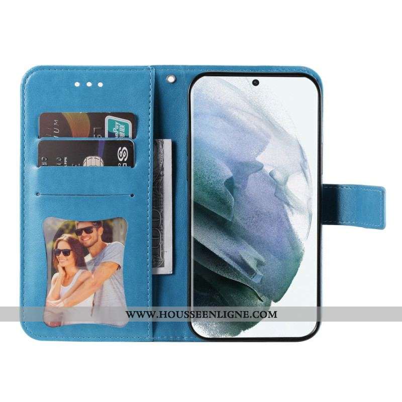 Housse Samsung Galaxy S22 Ultra 5G Mandala de Fleurs