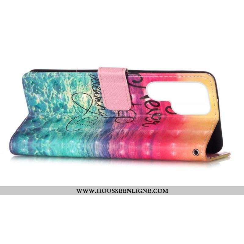 Housse Samsung Galaxy S22 Ultra 5G Never Stop Dreaming