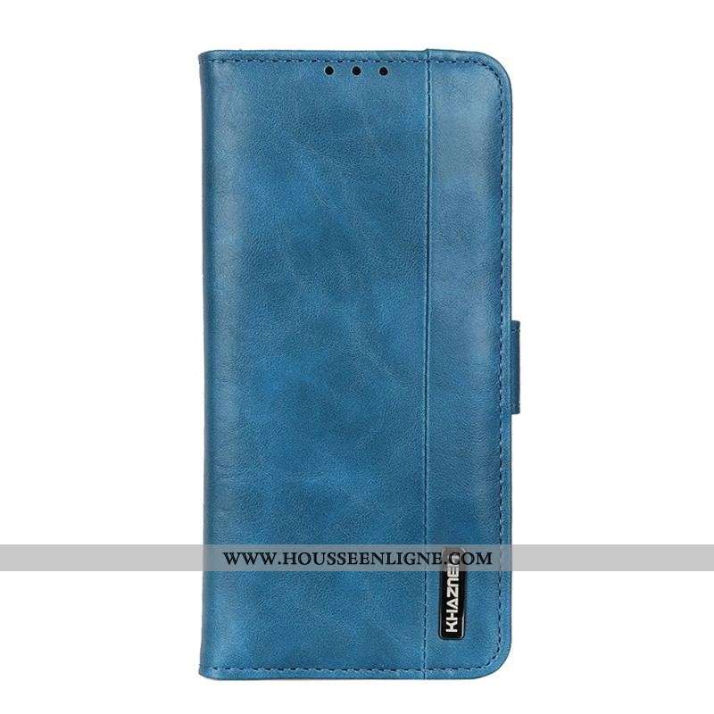 Housse Samsung Galaxy S22 Ultra 5G Simili Cuir Élégance KHAZNEH