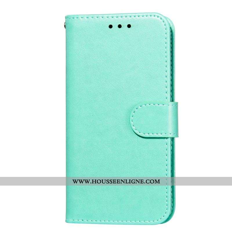 Housse Samsung Galaxy S22 Ultra 5G Solid Color à Lanière
