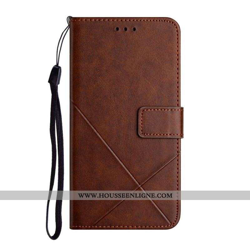 Housse Samsung Galaxy S22 Ultra 5G Style Cuir Géo X Design