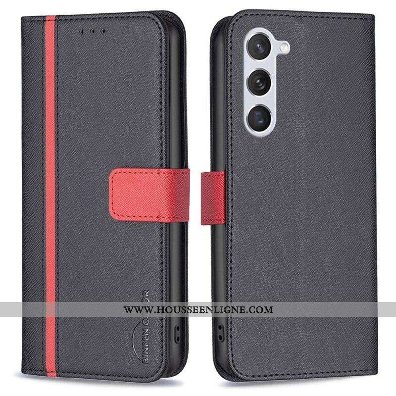 Housse Samsung Galaxy S23 5G Bicolore BINFEN COLOR