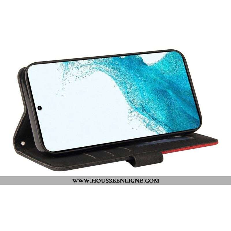 Housse Samsung Galaxy S23 5G Bicolore à Lanière