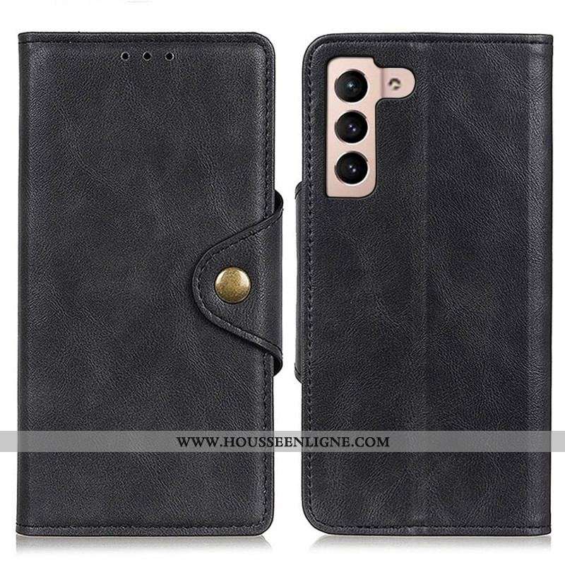 Housse Samsung Galaxy S23 5G Bouton Magnétique
