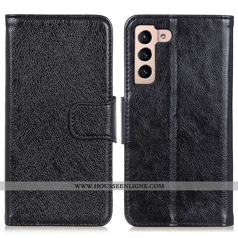 Housse Samsung Galaxy S23 5G Cuir Nappa Fendu