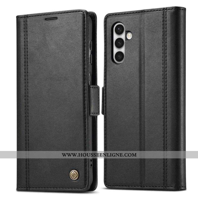 Housse Samsung Galaxy S23 5G Double Fermoir Lc.Imeeke