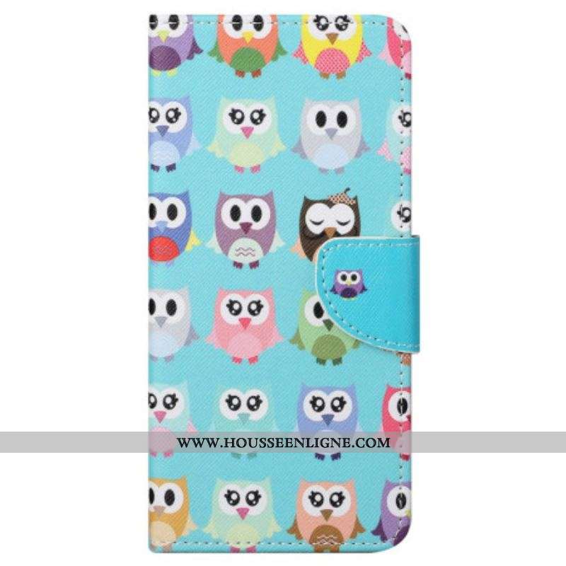 Housse Samsung Galaxy S23 5G Hiboux