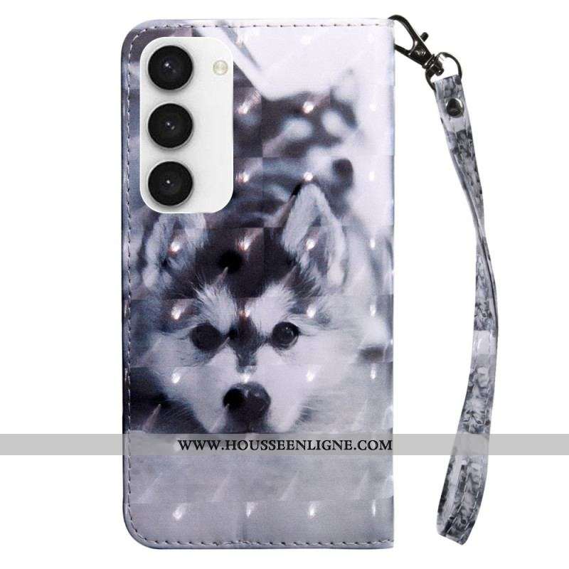 Housse Samsung Galaxy S23 5G Husky à Lanière