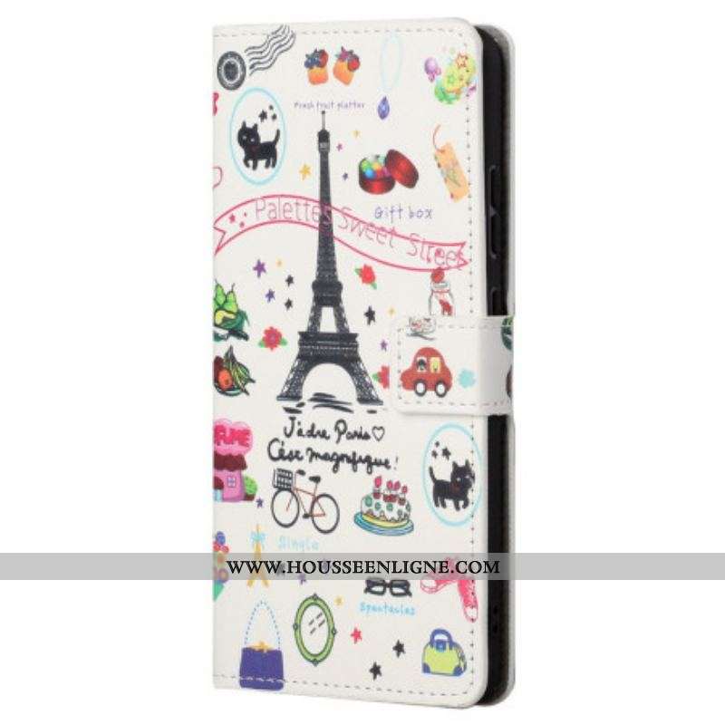 Housse Samsung Galaxy S23 5G I Love Paris