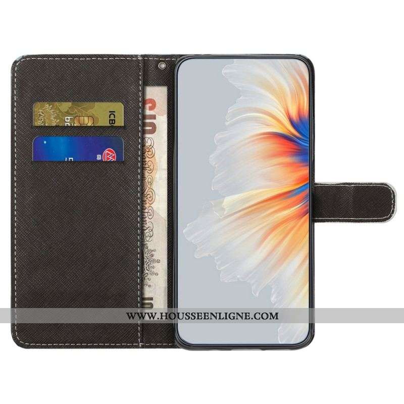 Housse Samsung Galaxy S23 5G Loup à Lanière
