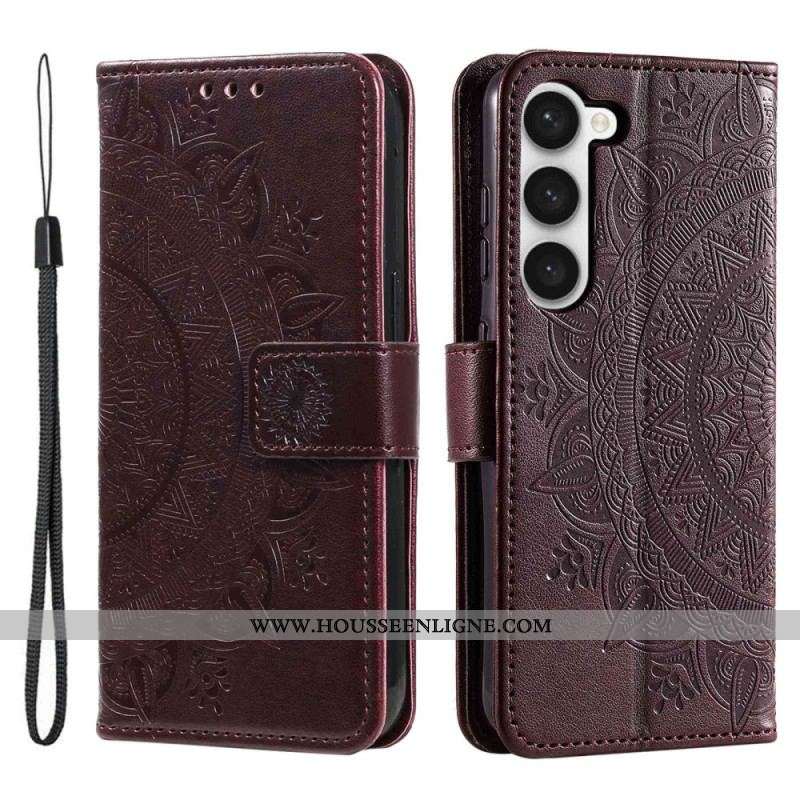 Housse Samsung Galaxy S23 5G Mandala Soleil