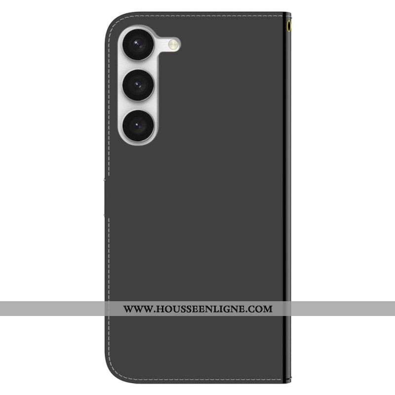 Housse Samsung Galaxy S23 5G Miroir et Lanière