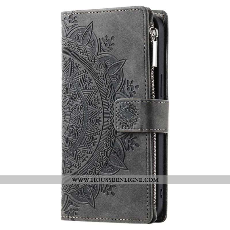 Housse Samsung Galaxy S23 5G Multi-fonctions Mandala