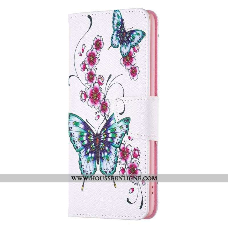 Housse Samsung Galaxy S23 5G Papillons Déclinés