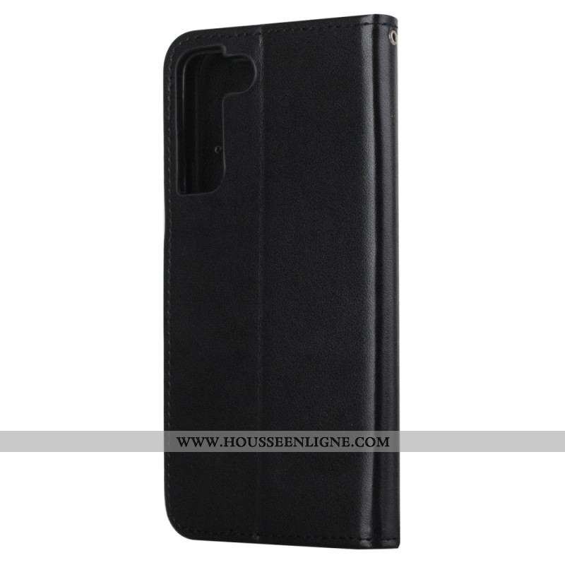 Housse Samsung Galaxy S23 5G Papillons et Fleurs