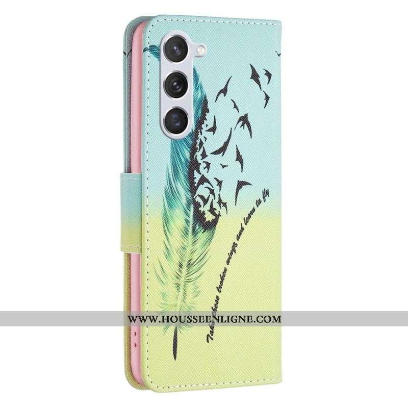 Housse Samsung Galaxy S23 5G Plume