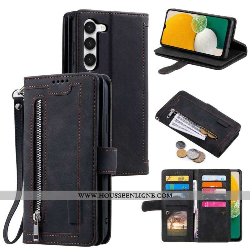 Housse Samsung Galaxy S23 5G Portefeuille Multifonctions