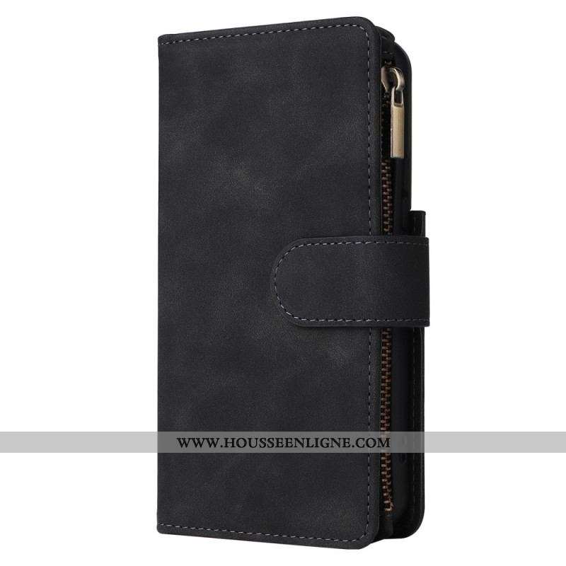 Housse Samsung Galaxy S23 5G avec Pochette Fermeture Éclair