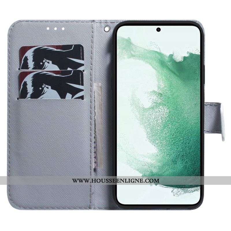 Housse Samsung Galaxy S23 Plus 5G Branches Fleuries