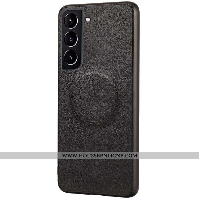 Housse Samsung Galaxy S23 Plus 5G Coque Détachable Fermoir Argenté