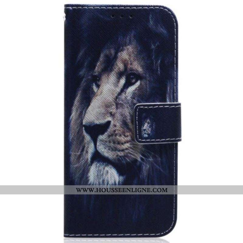 Housse Samsung Galaxy S23 Plus 5G Dreaming Lion