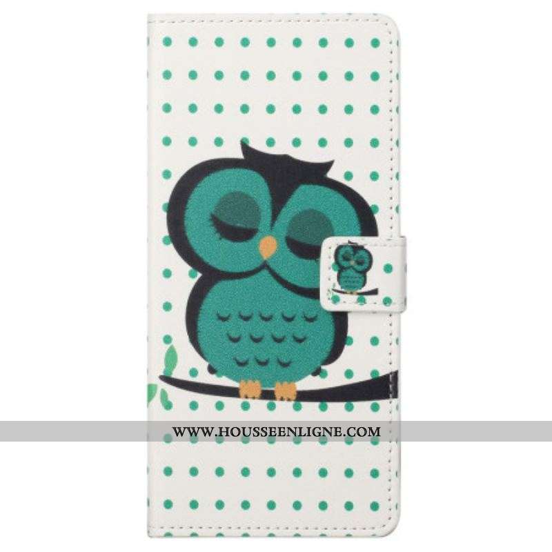 Housse Samsung Galaxy S23 Plus 5G Hibou Endormi