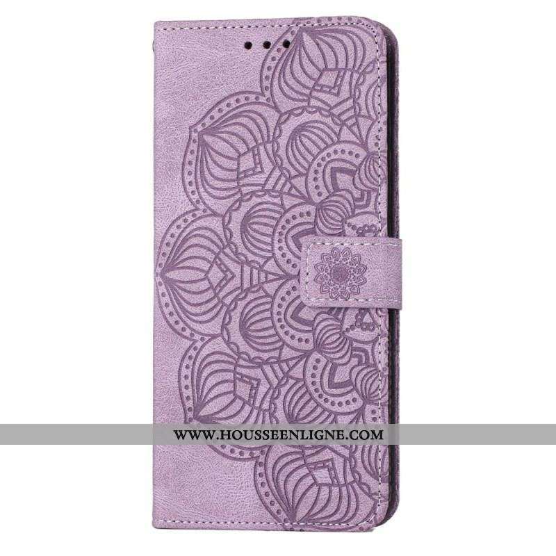 Housse Samsung Galaxy S23 Plus 5G Mandala à Lanière
