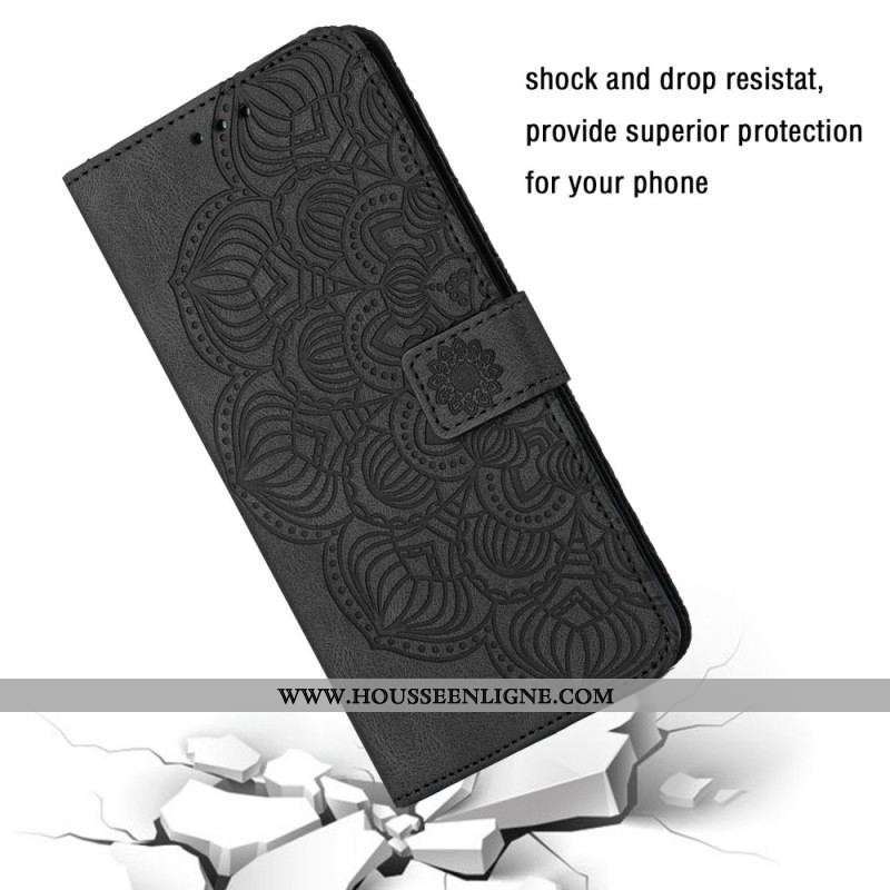 Housse Samsung Galaxy S23 Plus 5G Mandala à Lanière