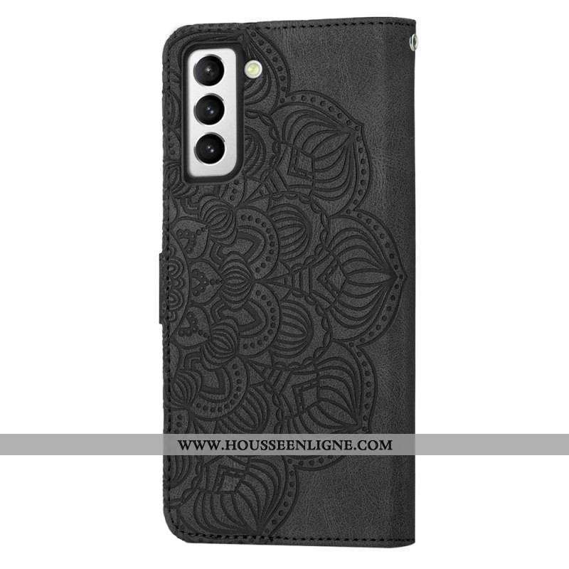 Housse Samsung Galaxy S23 Plus 5G Mandala à Lanière