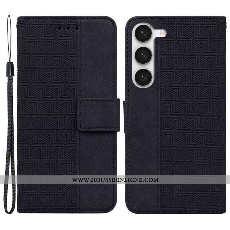 Housse Samsung Galaxy S23 Plus 5G Motif à Lanière