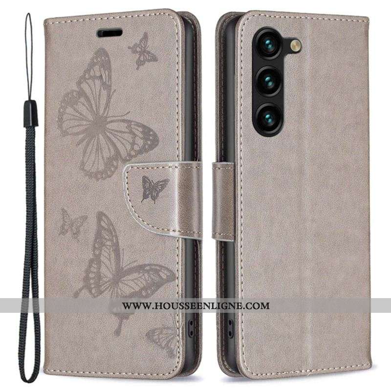 Housse Samsung Galaxy S23 Plus 5G Papillons Géants