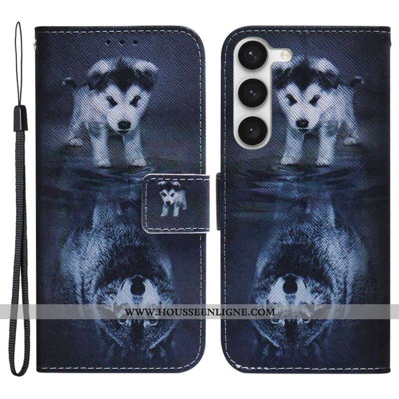 Housse Samsung Galaxy S23 Plus 5G Rêve de Chiot