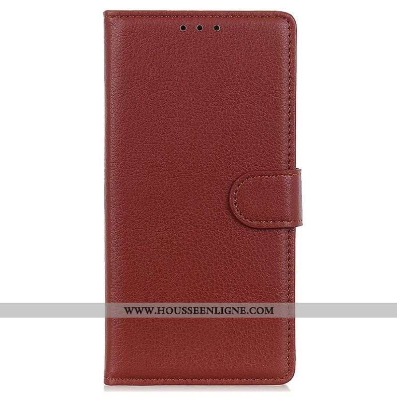 Housse Samsung Galaxy S23 Plus 5G Simili Cuir Traditionnel
